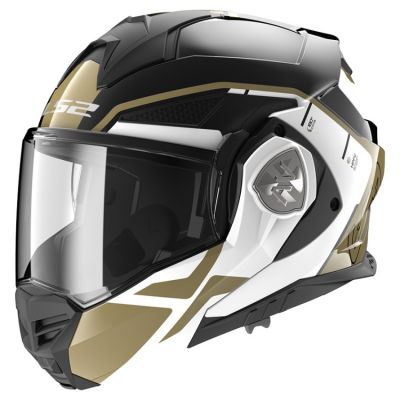 LS2 FF901 ADVANT-X HPFC METRYK překlápěcí helma černá/písková